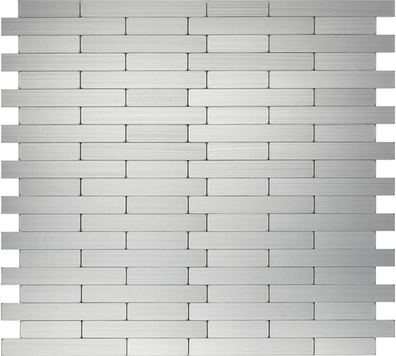 Cамоклеящаяся панель, металл прямоугольники Kleber KLE-TILE03