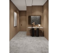 Кварцвиниловая плитка Novafloor Keramik, 2.23 кв.м., 43 класс K-01 Доломит серый