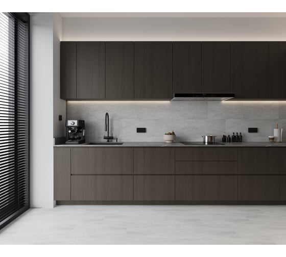 Кварцвиниловая плитка Novafloor Keramik, 2.23  кв.м., 43 класс K-02 Бетон венецианский