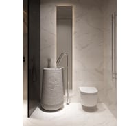 Кварцвиниловая плитка Novafloor Keramik, 2.23  кв.м., 43 класс K-07 Мрамор калаката