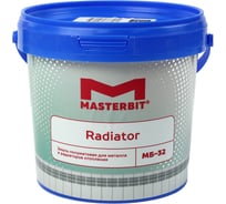 Акриловая эмаль МАСТЕРБИТ МБ-32 RADIATOR полуматовая, 0.45 кг ТД000001712