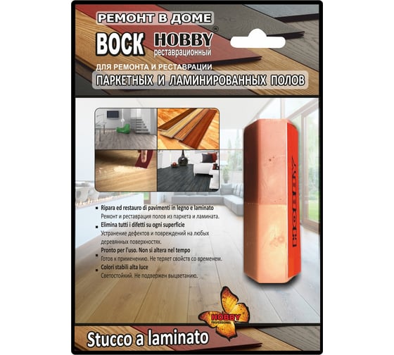 Воски для ремонта HOBBY №L08 - махагон/мербау 4см 423 1