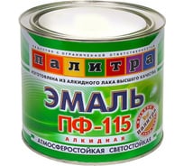 Эмаль Палитра желтая ПФ-115 1,9 кг 4610001250142
