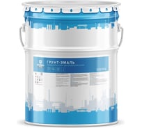 Грунт-эмаль ФАРБЕН 2К ПУ матовая RAL 8019 18 кг ПРОФ 4300014360
