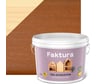 Лак-антисептик FAKTURA тик, ведро 2,7 л О02536