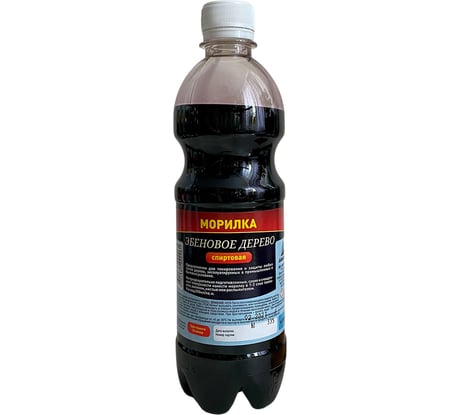 Морилка для дерева Анлес спирт. 0,5 л эбеновое дерево 70206