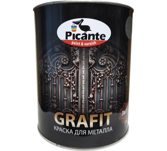 Декоративная краска Picante GRAFIT дымчато-серый 11110-1769.GL