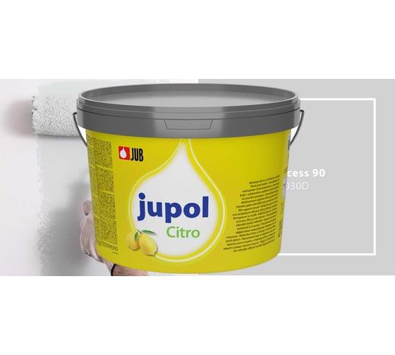 Краска для стен и потолков с запахом лимона JUB JUPOL CITRO 2л, цвет: 030D 1002539-030D