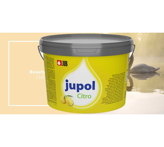 Краска для стен и потолков с запахом лимона JUB JUPOL CITRO 2л, цвет: 250E 1002539-250E 1