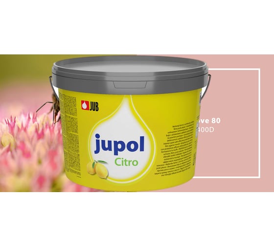 Краска для стен и потолков с запахом лимона JUB JUPOL CITRO 2л, цвет: 400D 1002539-400D