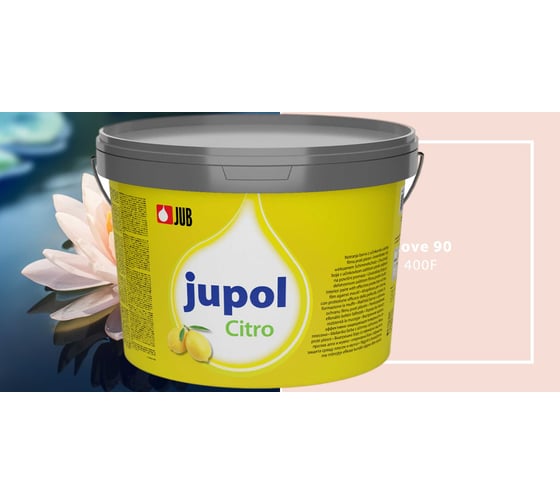 Краска для стен и потолков с запахом лимона JUB JUPOL CITRO 2л, цвет: 400F 1002539-400F 1