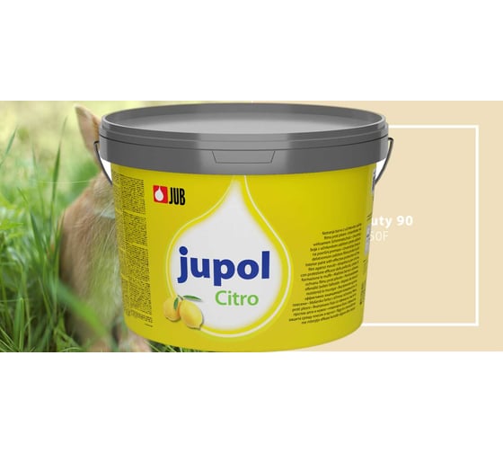 Краска для стен и потолков с запахом лимона JUB JUPOL CITRO 2л, цвет: 250F 1002539-250F