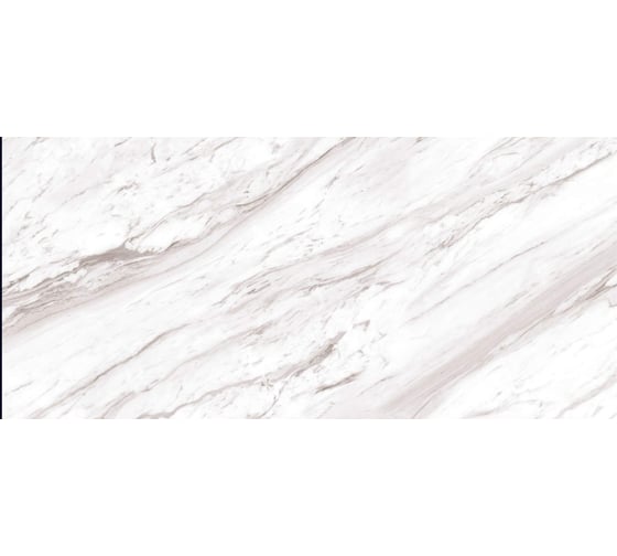 Керамогранит Belleza ATLANTA WHITE (SILVER GLOSSY CARVING) 60x120 см SS, 1.44 кв. м СК000042821 1