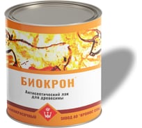 Антисептический лак для древесины БИОКРОН прозрачный банка - 0,7 кг 4605578002829