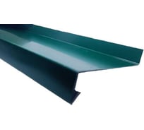 Отлив РОКПРЕСТИЖ 80х2000 мм, Зеленый Мох, 0.4 мм, RAL 6005 РОКП141