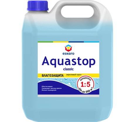 Грунт-влагоизолятор Eskaro Aquastop Classic 10 л G0008