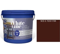 Краска White Line WL ВД фасадная силиконовая S 7020 Y 70 R (вед 16 л/20,5 кг) 4690417117062