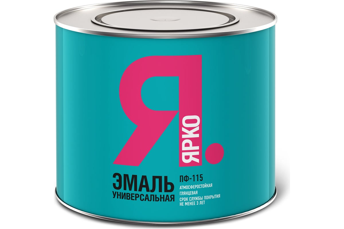 Эмаль ЯРКО ПФ-115 зеленая, банка 2,6 кг 207497 - выгодная цена, отзывы ...