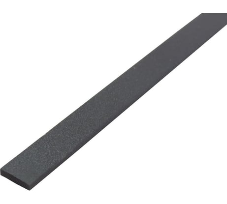 Алюминиевая полоса ПилотПро 30x2, 1 м, черный муар арт 19851