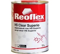 Акриловый лак Reoflex HS Superio 1 л RX C-14/1000
