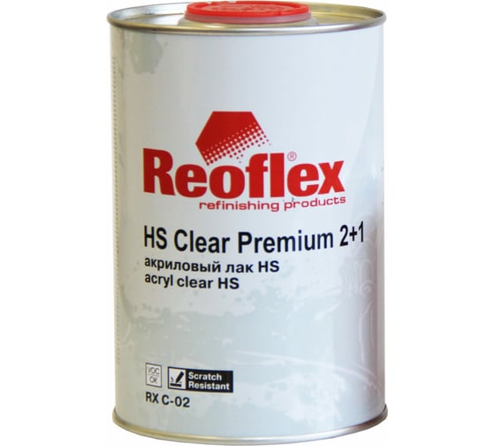 Акриловый лак Reoflex HS 0,5 л RX C-02/500