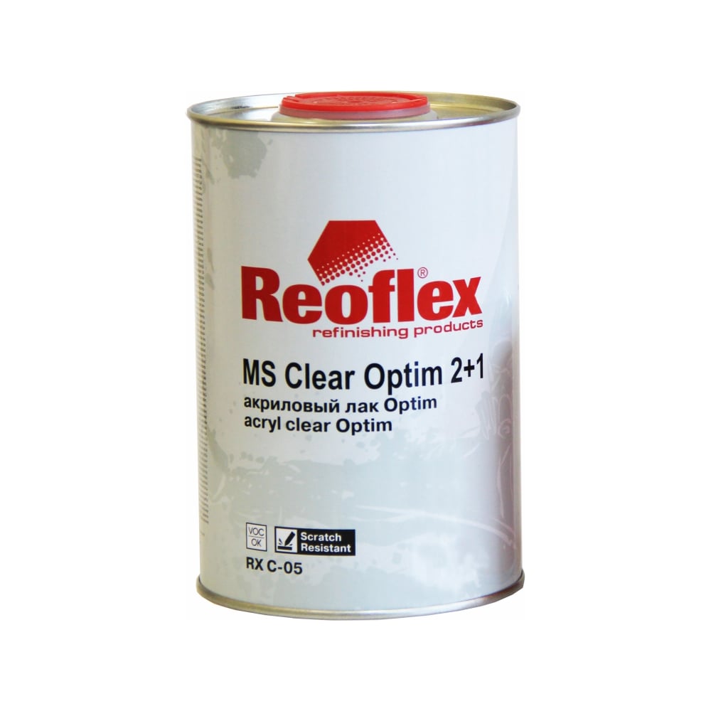 Акриловый лак Reoflex Optim 1 л RX C-05/1000 - выгодная цена, отзывы ...