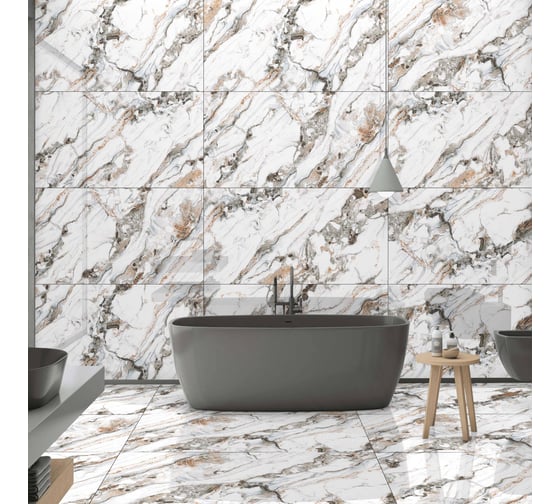 Керамогранит Belleza PATRIS MULTY (GOLDEN GLOSSY CARVING) 60x120 см, GS, СК000042819