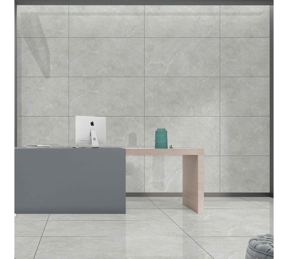Керамогранит Belleza OSMOND GREY (CARVING) 60x120 см, CR E, СК000042795