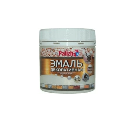 Акриловая эмаль PALIZH декоративная №93 жемчуг 0,15кг 11605628