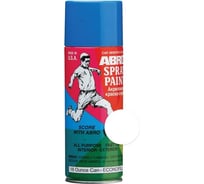 Аэрозольная краска Abro США белая блестящая 453 мл 148-16