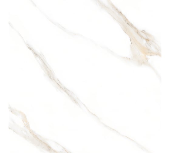 Керамогранит Azori Ceramica Azori R 60x60 Statuario Gold 4 шт в упак 00-00108580