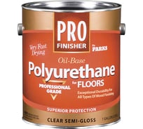 Полиуретановый лак для пола RUST-OLEUM на масляной основе, п/глянцевый, банка 3,78 л 130533