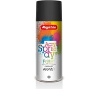 Краска RUNWAY черная матовая 265 г Magic Line 10