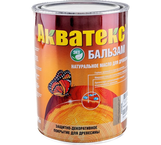 Бальзам Акватекс патина 0,75 л 6 45785