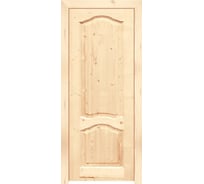 Дверь ООО ВДК КАРОЛИНА (массив) ДГ, 80х200, с коробом КМ3