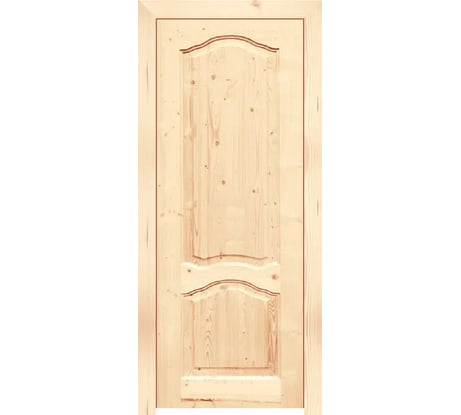 Дверь ООО ВДК КАРОЛИНА (массив) ДГ, 70х200, с коробом КМ2