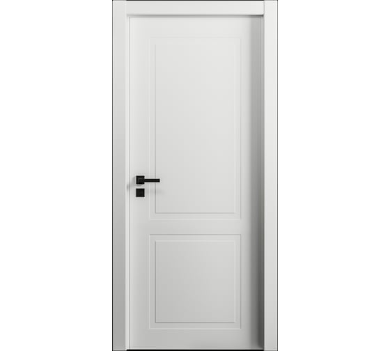 Дверь ООО ВДК Италия 1 Enamel ДГ эмаль белая, 80х200 П78