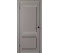 Дверь ООО ВДК ЭКО Сицилия ДГ софт грей гладкий, 80х200, 100 % заполнение П51