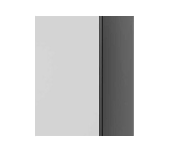 Дверь ООО ВДК Line Молдинг 1 софт белый гладкий, 80х200, (AL- black) П18