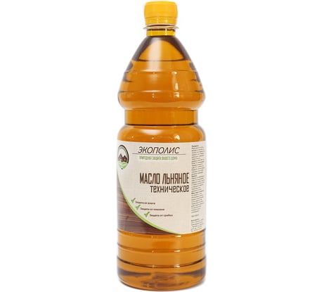 Масло льняное техническое Экополис 1 л mlt1