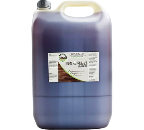 Олифа Экополис натуральная льняная, 10 л olifa10