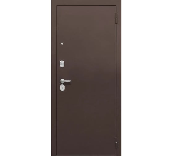 Дверь DIVA Тайга 7 см 2050x960 Правая Антик медь - Бежевый клен УТ-00083513