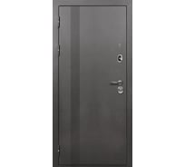 Дверь DIVA Тайга 9 см Вертикаль 2050x860 Левая Антик серебро - Эмалит белый УТ-00083525