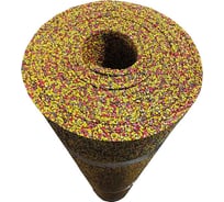 Покрытие из резиновой крошки ООО АМОРТЕКС Микс Времена года Осень, 500x3000x10 мм 5333