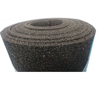 Покрытие из резиновой крошки ООО АМОРТЕКС 500x3000x10 мм, цвет чёрный, 0533