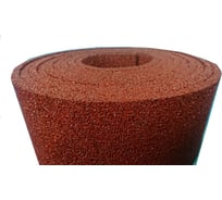 Покрытие из резиновой крошки ООО АМОРТЕКС 500x6000x10 мм, цвет красный, 0643