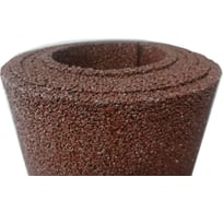 Покрытие из резиновой крошки ООО АМОРТЕКС 500x3000x10 мм, цвет коричневый, 0523