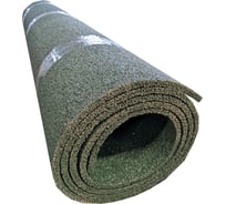 Покрытие из резиновой крошки ООО АМОРТЕКС 500x6000x10 мм, цвет зелёный, 0653