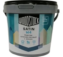 Аква-лак Woodstock W-4 SATIN ВД-АК, бесцветный 0,8 кг ТД000004295