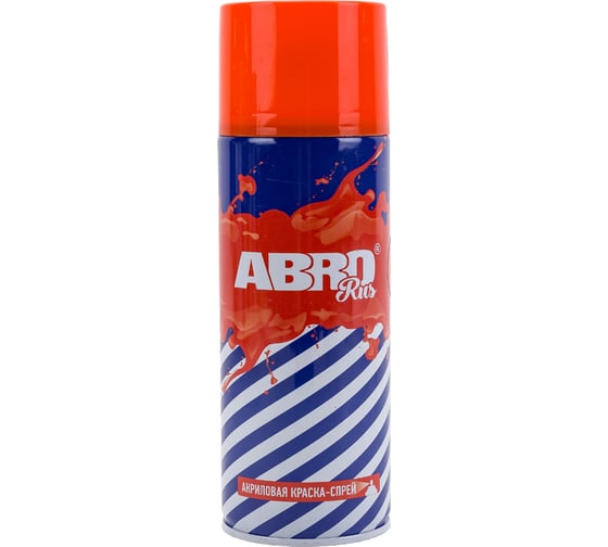 Акриловая краска-спрей ABRO №14 оранжевая, 473 мл SPO-014-R